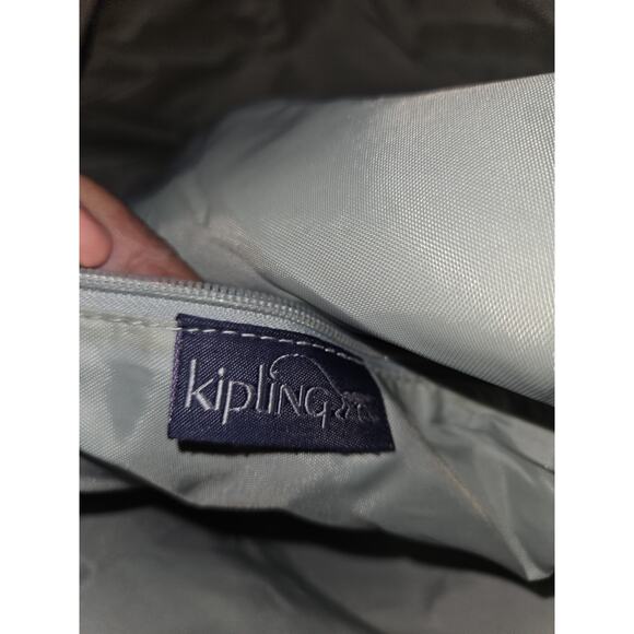 Kipling Messenger Bag Purple Gray 16x3x4 - Picture 9 of 9